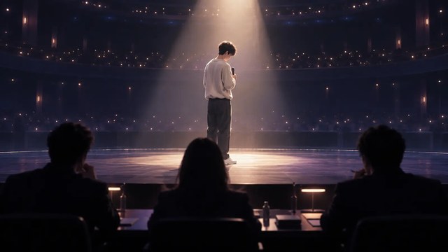 BIGHIT MUSICグローバルオーディション2026のオンライン応募と海外応募者を表したエディトリアル画像